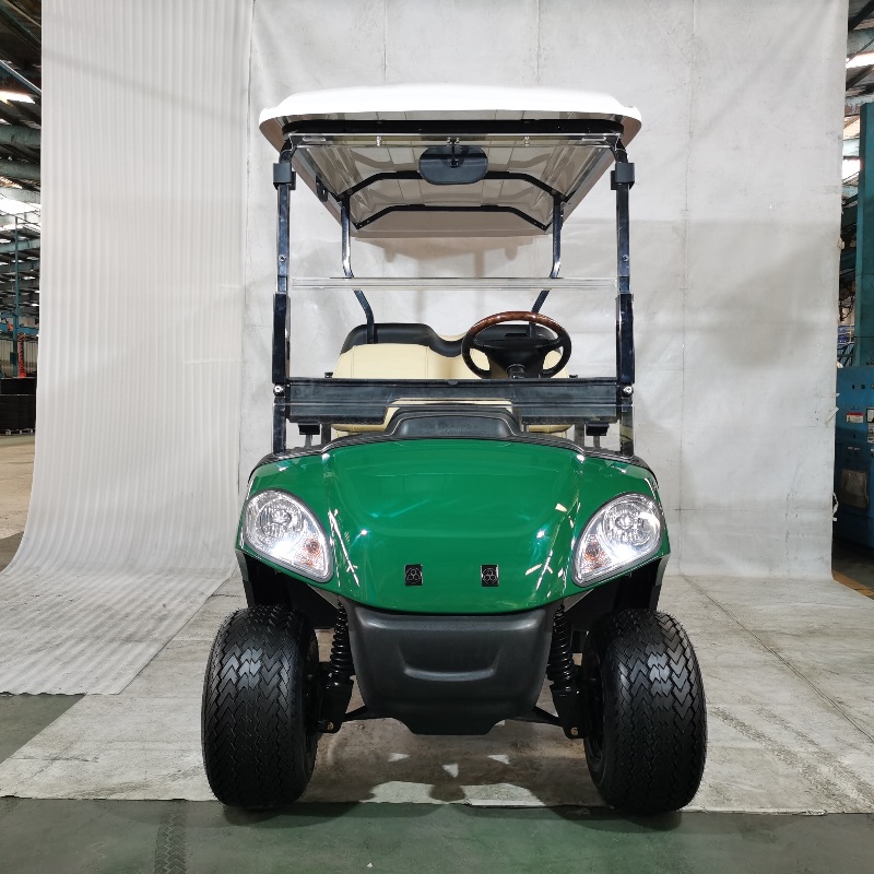 2+2 plaza de carrito de golf eléctrico con batería de litio