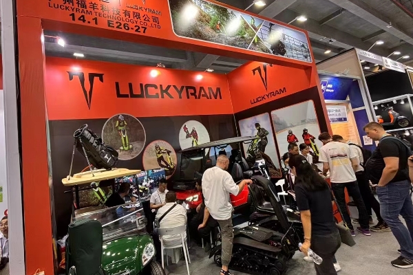 Luckyram disfrutó de una gran popularidad en la Feria Canton