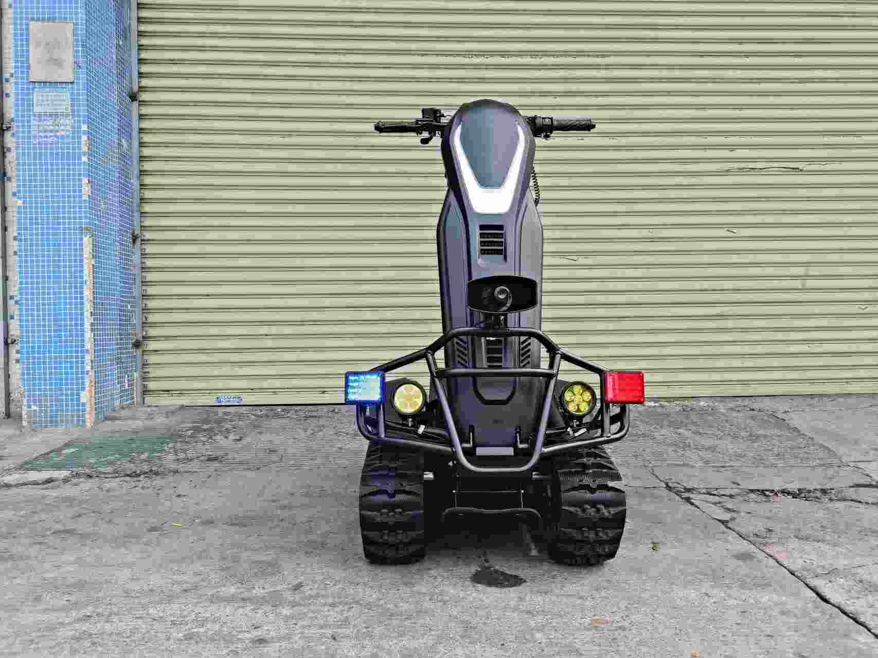 Innovador vehículo todo terreno presentado como una nueva herramienta policial