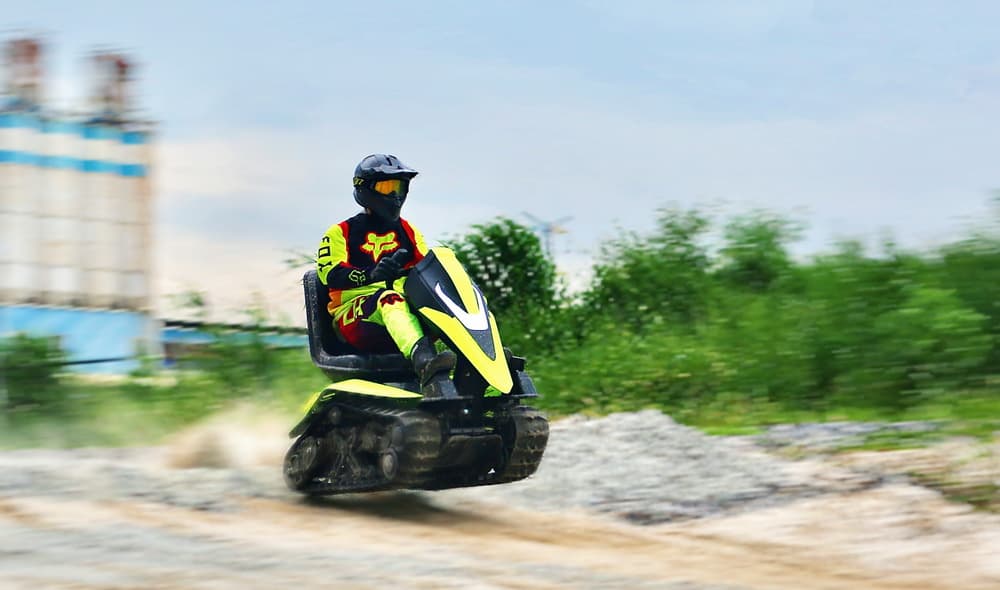 Moto de nieve eléctrica de doble vía 2026 para carreras todoterreno