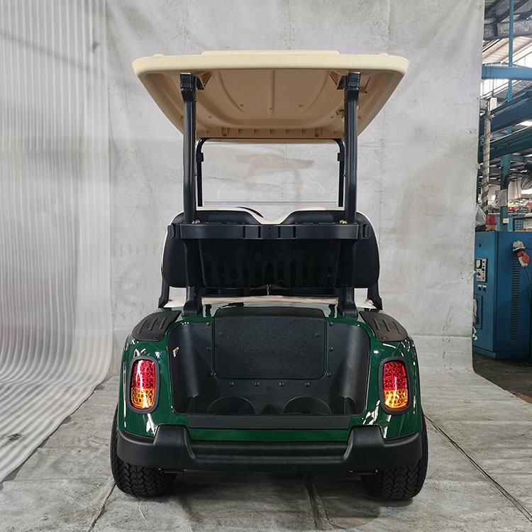 Carro de golf de 4 plazas con batería de litio de 48V.