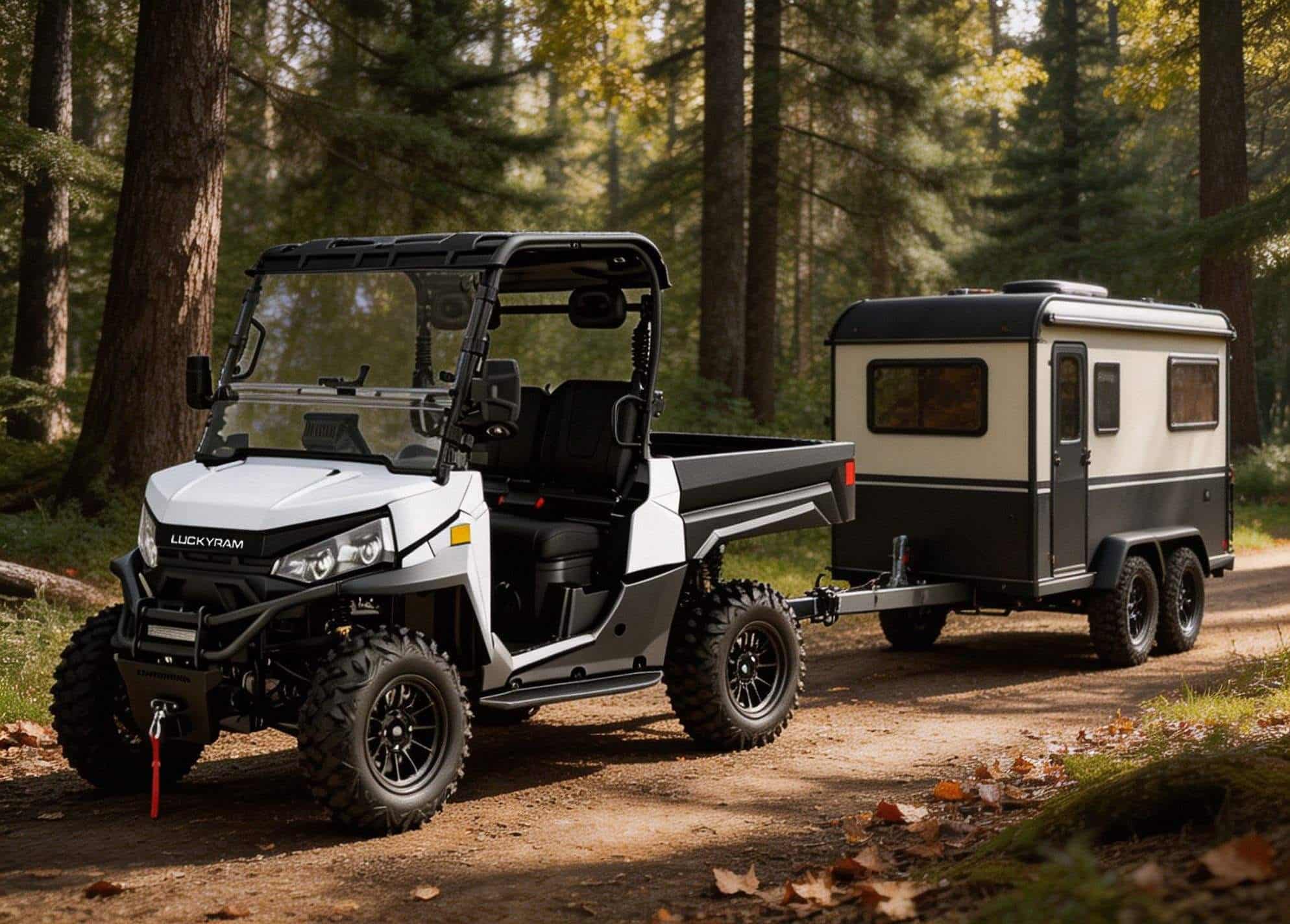 poder máximo sin llave eléctrico 670kg de 4WD Off Road UTV 73.6V PKE 20KW