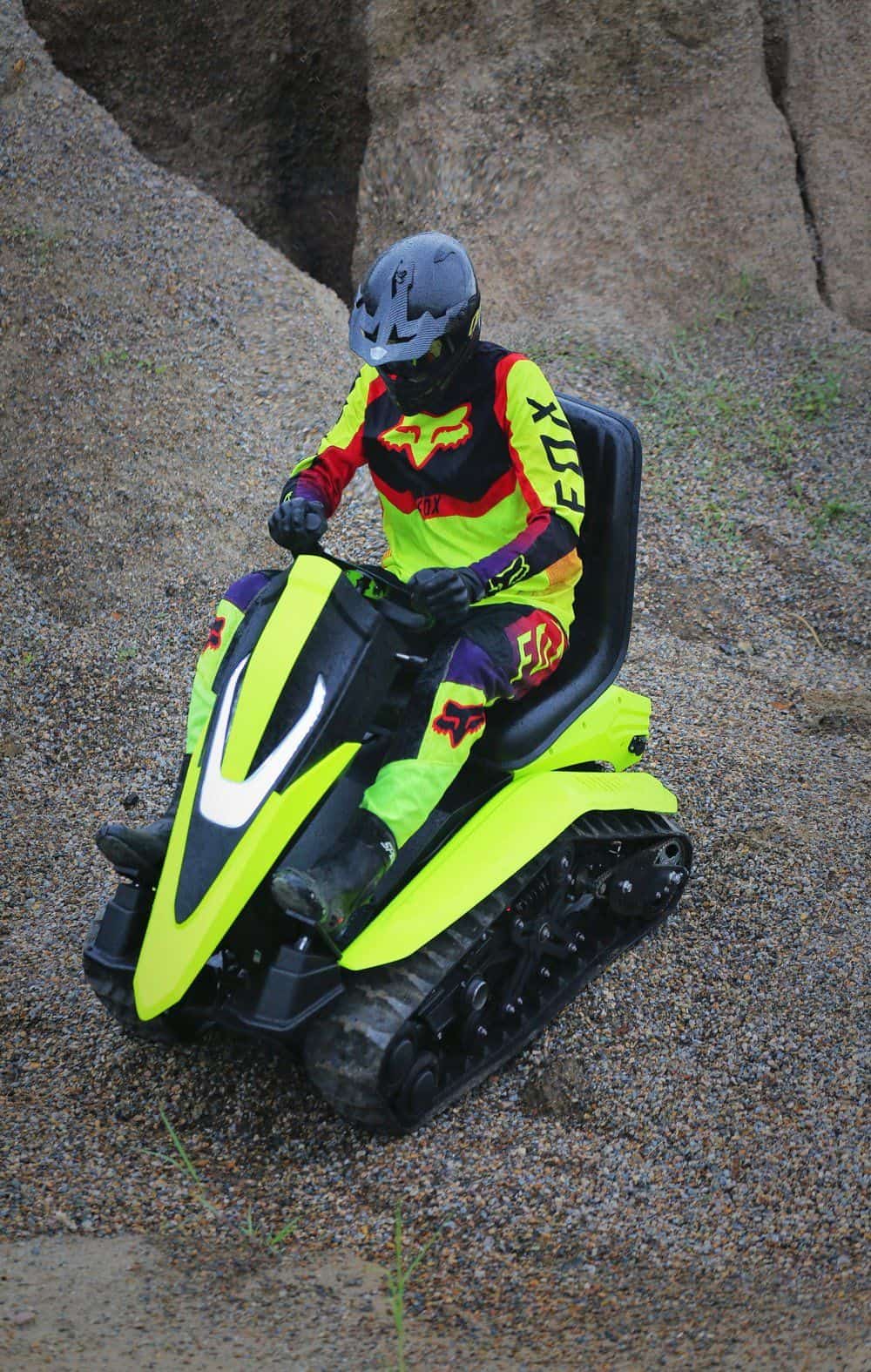 Moto de nieve eléctrica de doble vía todoterreno de 72 V