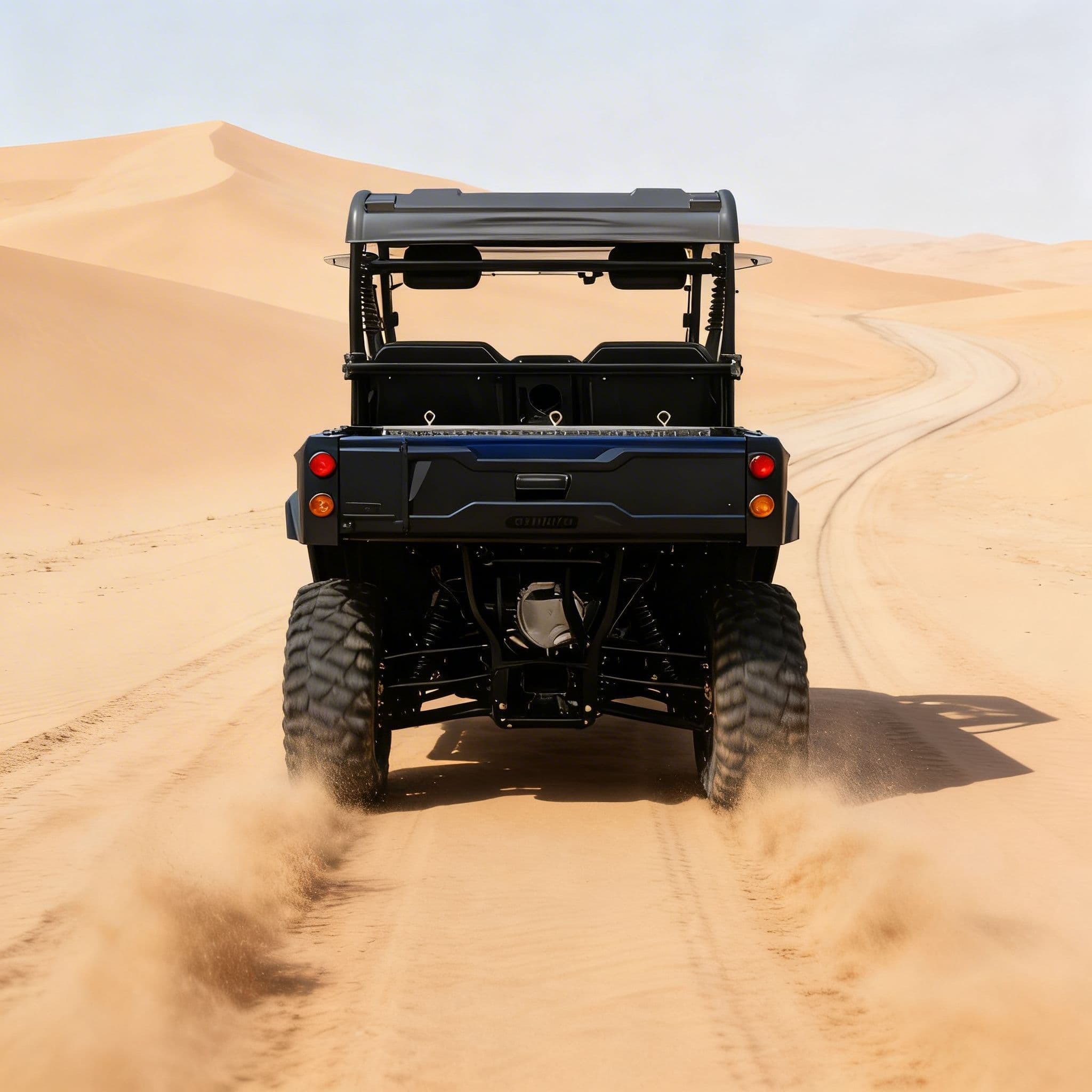 Remolque sin llave eléctrico de 73.6V 150Ah 4WD UTV PKE 1000kg