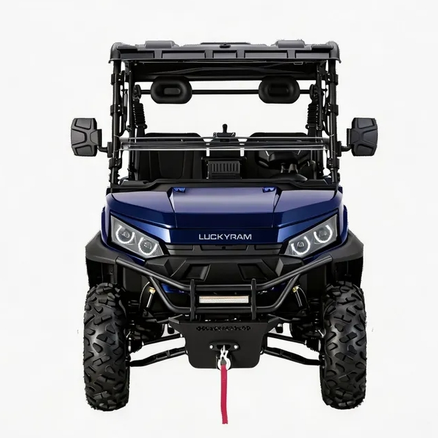 UTV eléctrico 73.6V 150Ah 4WD 670kg que carga el regulador 400A