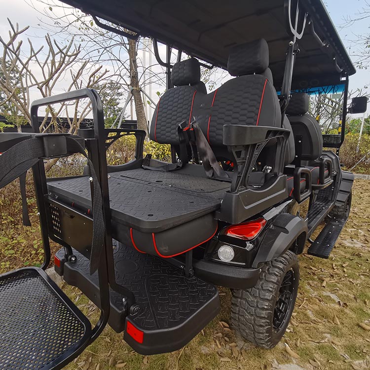 Asiento trasero plegable para vehículo eléctrico