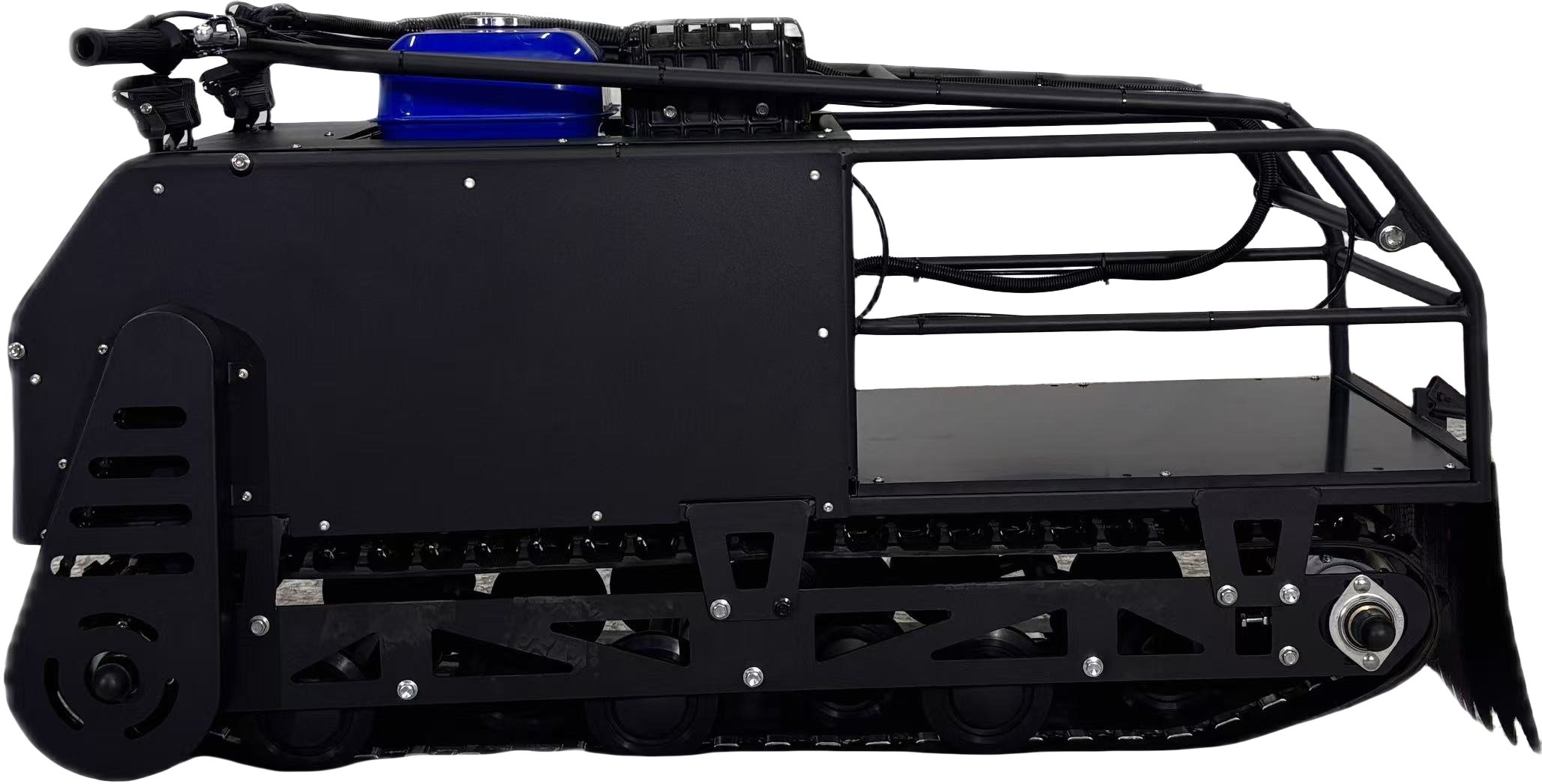 Potente moto de nieve de transporte con manillar calefactable para el invierno Snowwolf